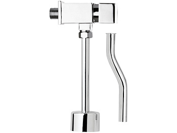 Кран для писсуара наружного монтажа, кн вход горизонтальный сбоку Ду 15 наружная резьба (100х40х227) фото  в интернет-магазине Санкомп