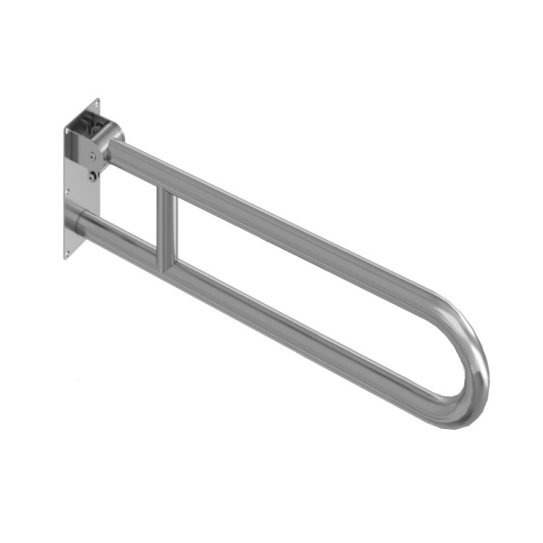 Поручень настенный подъёмный НЕРЖАВЕЮЩАЯ СТАЛЬ Ду 32 700х100х270, 26528 фото  в интернет-магазине Санкомп