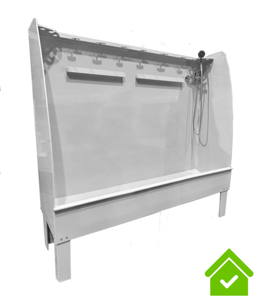 Мойка для велосипеда полипропилен 2000х900х1800 мм, 24452 фото  в интернет-магазине Санкомп