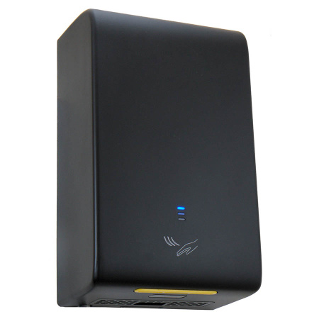 Сушилка для рук настенная ВЫСОКОСКОРОСТНАЯ (10-15 сек) 800 Вт 30-45°С ABS-пластик, ЧЕРНЫЙ, 26997 фото  в интернет-магазине Санкомп