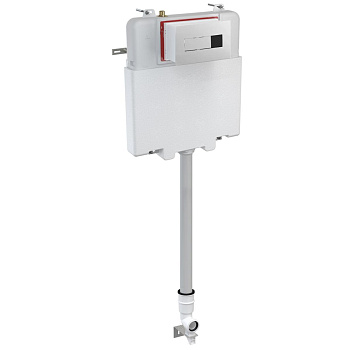 Инсталляция для напольных унитазов УЗКАЯ 9 литров в комплекте с кнопкой СЕНСОР (85х505х540) фото 