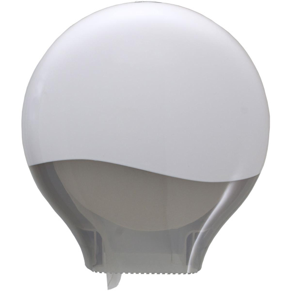 Диспенсер туалетной бумаги пластиковый для рулонов до 210 мм Белый, 24720 фото  в интернет-магазине Санкомп