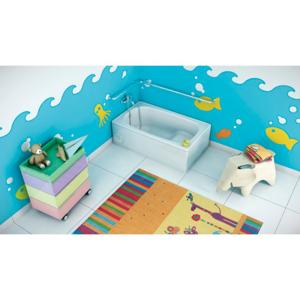 Ванна стальная сидячая без ножек 1200х700 мм, 18419 фото  в интернет-магазине Санкомп