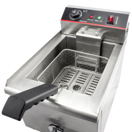 Фритюрница 580х530х340мм, 10л с краном, 22998 фото  в интернет-магазине Санкомп