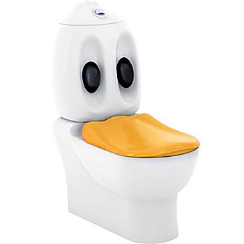 Унитаз-компакт детский с горизонтальным выпуском (550х337х735 (305)), 9290  фото  в интернет-магазине Санкомп