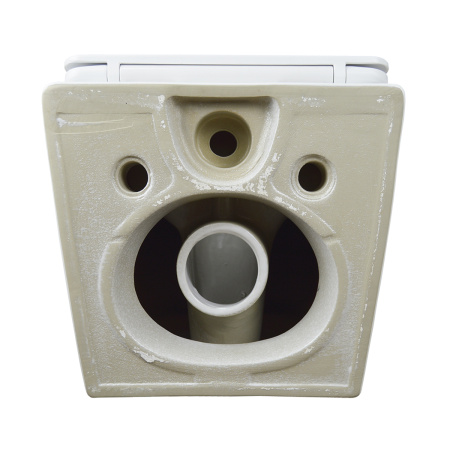 Унитаз подвесной БЕЗОБОДКОВЫЙ (490х370х370) С СИДЕНЬЕМ МИКРОЛИФТ 22010 фото  в интернет-магазине Санкомп