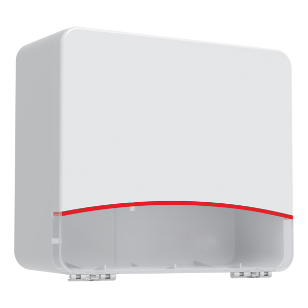 Диспенсер для листовых полотенец тип сложения Z ( вмещает 1 пачку), Белый 24301 фото  в интернет-магазине Санкомп