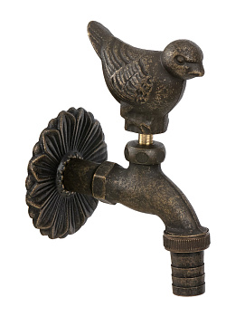 Кран поливочный Ду 15 бронза 20740 фото  в интернет-магазине Санкомп