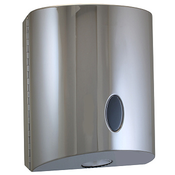 Диспенсер для рулонных полотенец из нержавеющей стали, Глянцевый 2617 фото  в интернет-магазине Санкомп