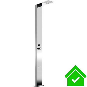 Пляжный душ из нержавеющей стали, Каскадный душ, Тропический душ, Защита от извести,  фото  в интернет-магазине Санкомп