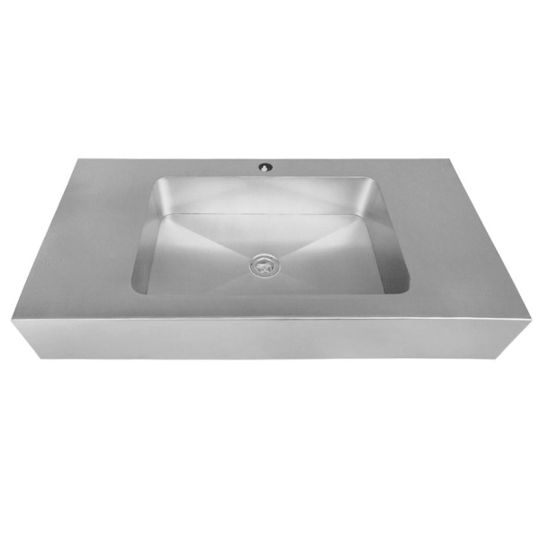 Хирургическая мойка 1х секционная из нержавеющей стали 900х450 мм, 22769 фото  в интернет-магазине Санкомп