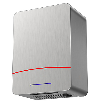 Сушилка для рук настенная БЕСЩЕТОЧНАЯ С НЕРА фильтром 1100 Вт НЕРЖАВЕЙКА, ХРОМ, 24259  фото  в интернет-магазине Санкомп