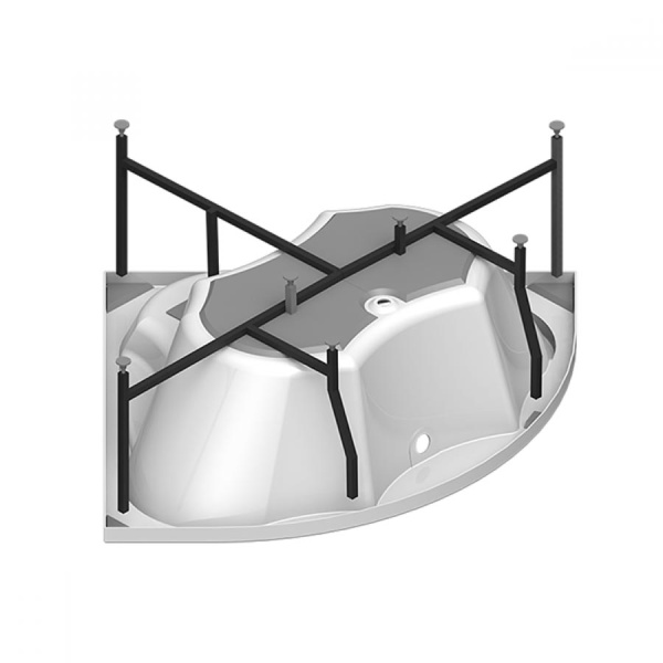 Ванна акриловая угловая с каркасом 1490х1490х680 мм, 21910 фото  в интернет-магазине Санкомп