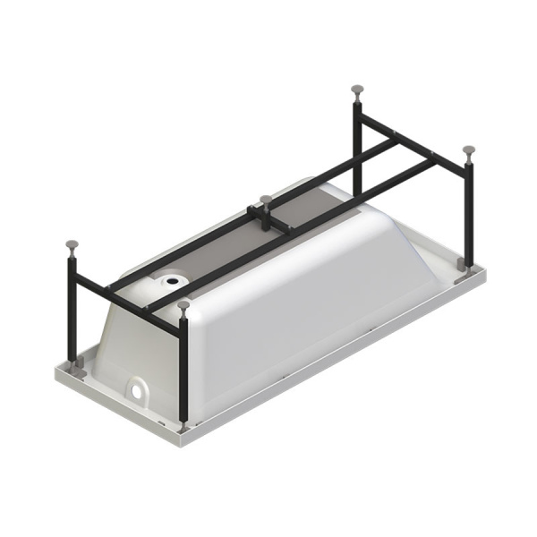 Ванна акриловая прямоугольная в полной комплектации 1700х700х630 мм, 22624  фото  в интернет-магазине Санкомп