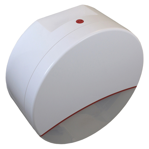 Диспенсер туалетной бумаги для больших рулонов до 260 мм (219х219х156 мм) Белый, 24314 фото  в интернет-магазине Санкомп