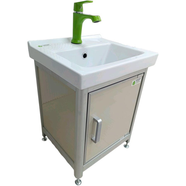 Умывальник на тумбе ДЕТСКИЙ С/О, С/П 40 см ПРЯМОУГОЛЬНЫЙ (405х355х400) для детей, 23697  фото  в интернет-магазине Санкомп