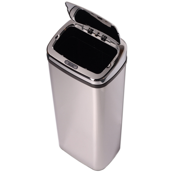 Ведро С АВТОМАТИЧЕСКИМ подъемом крышки 50 литров Глянец, 21253 фото  в интернет-магазине Санкомп