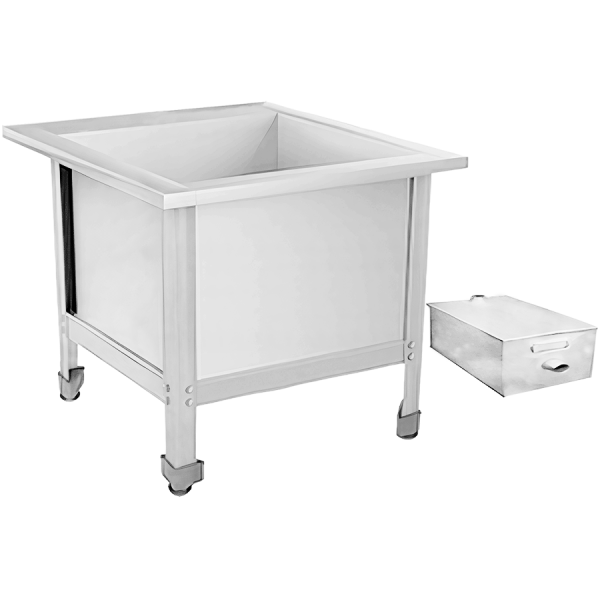 Видуар технический слив (поддон) 530х530х550-600 мм С ПЕСКОУЛОВИТЕЛЕМ 15 литра, 18166 фото  в интернет-магазине Санкомп