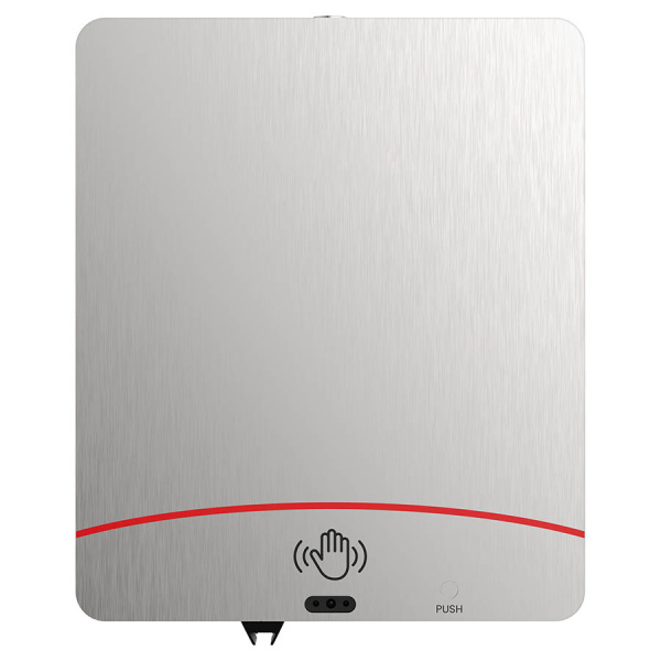 Диспенсер для туалетной бумаги из нержавеющей стали для рулонов до 210 мм, Матовый, 27083 фото  в интернет-магазине Санкомп