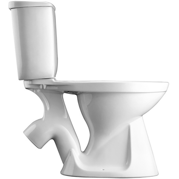 Унитаз-компакт КОСОЙ (660х390х710) АНТИВСПЛЕСК (ВОРОНКООБРАЗНЫЙ), подводка СНИЗУ, 2 режима, 875 фото  в интернет-магазине Санкомп