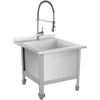 Слив технический из нержавеющей стали 630х700х550 мм, СМЕСИТЕЛЬ (ЭКОНОМ), 13519 фото  в интернет-магазине Санкомп