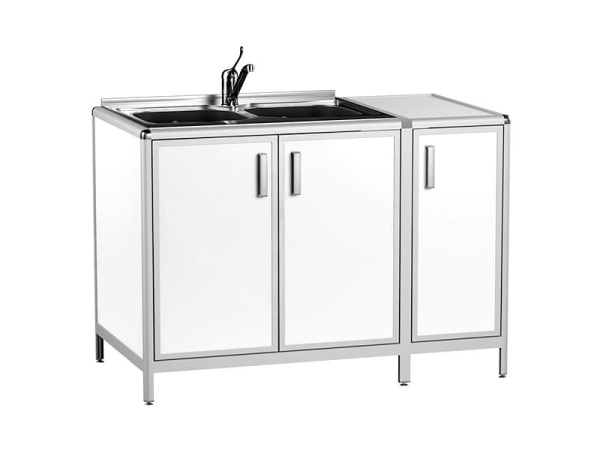 стол лабораторный с мойкой АСК САМ 02.02 1000х655х850мм, 26947 фото  в интернет-магазине Санкомп