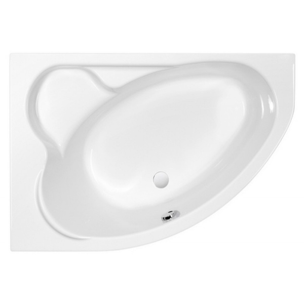 Ванна акриловая асимметричная левая 1530х1000, 21749 фото  в интернет-магазине Санкомп