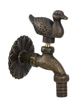 Кран поливочный Ду 15 бронза 20750 фото  в интернет-магазине Санкомп