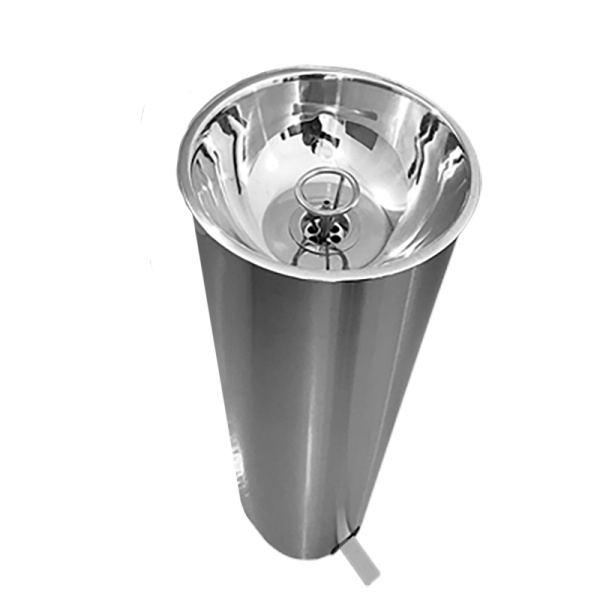 Фонтанчик питьевой педальный 1 чаша Х/В, Б/Ф, Б/УФ, Б/Г, Б/ТО, AISI 304, 200х200х870 26969 фото  в интернет-магазине Санкомп