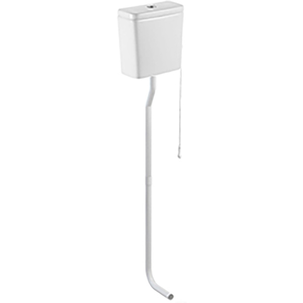 Бачок высокий подвесной КЕРАМИКА в комплекте с арматурой и трубкой 160х340х360 мм, 0223.003.4 фото арт.0223.003.4