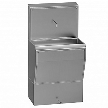 Мойка хирургическая из нерж.стали, 1-местная, педальный смеситель, 800х600х1200 мм, 26125 фото  в интернет-магазине Санкомп