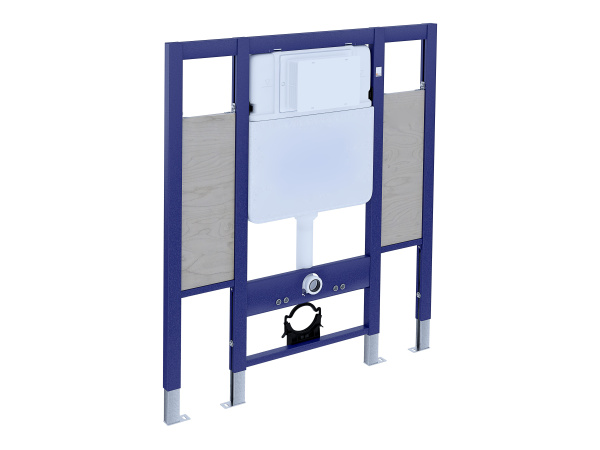 Унитаз для инвалидов МГН подвесной с инсталляцией Сиденье с крышкой, крепление для поручней и опор  фото  в интернет-магазине Санкомп