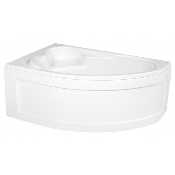 Ванна акриловая асимметричная правая с каркасом 1700х1100 мм, 21777 фото  в интернет-магазине Санкомп