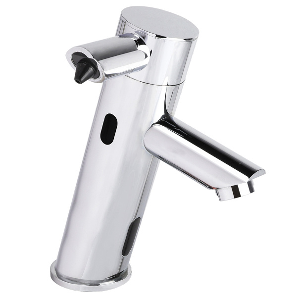 Смеситель с дозатором мыла сенсорный, 21230 фото  в интернет-магазине Санкомп