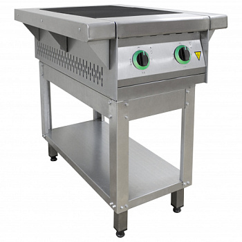 Плита электрическая 417(627)х850х860 мм (6 кВт) кол-во конфорок 2, 22893 фото  в интернет-магазине Санкомп