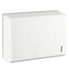 Диспенсер для листовых полотенец тип сложения полотенец-Z (вмещает 1 пачку) БЕЛЫЙ, 18579  фото  в интернет-магазине Санкомп