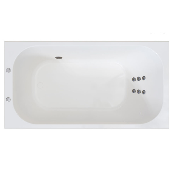 Ванна акриловая гидромассажная 1700х900 мм, 16970 фото  в интернет-магазине Санкомп
