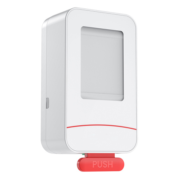 Дозатор для жидкого мыла настенный пластиковый 800 мл Белый, 24362 фото  в интернет-магазине Санкомп