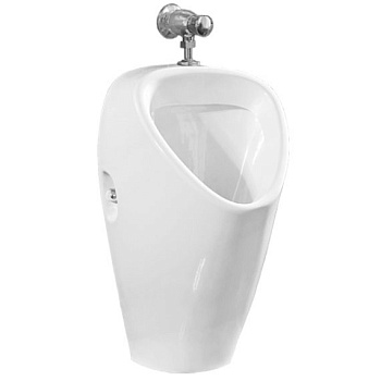 Писсуар настенный, вход НАРУЖНЫЙ, выход УНИВЕРСАЛЬНЫЙ (330х350х560) фото  в интернет-магазине Санкомп