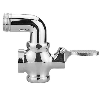 Кран смывной НОЖНОЙ, 23617 фото в интернет-магазине СанКомп www.sancomp.ru