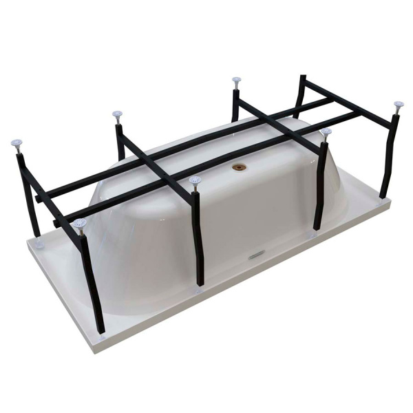 Ванна акриловая прямоугольная в полной комплектации 1900х900х640 мм, 23741 фото  в интернет-магазине Санкомп