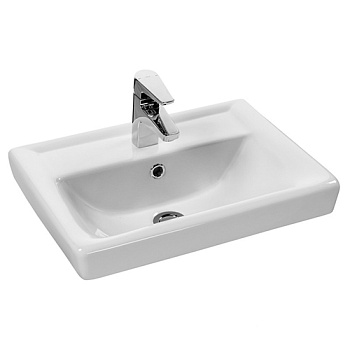 Умывальник керамический мебельный (380х500) фото  в интернет-магазине Санкомп