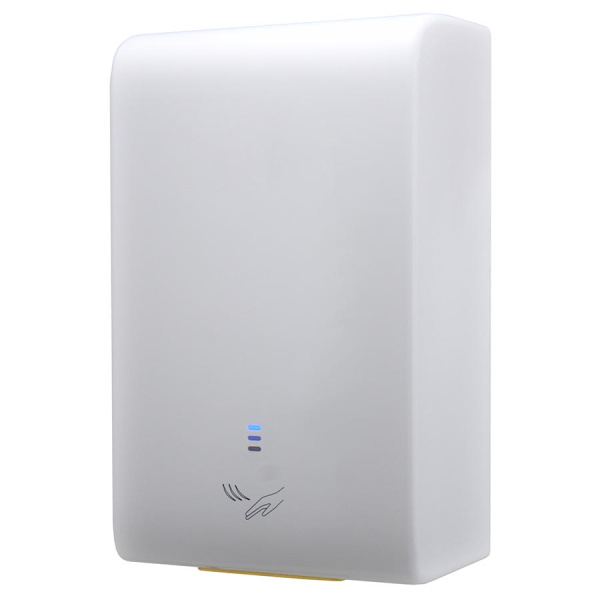 Сушилка для рук настенная ВЫСОКОСКОРОСТНАЯ (10-15 сек) 800 Вт 30-45°С ABS-пластик, БЕЛЫЙ, 27085 фото  в интернет-магазине Санкомп