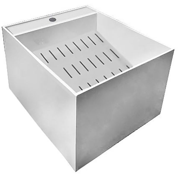 Ванна ножная пластиковая с наклонным дном ТИ 49 520х570х400 мм, 20674 фото  в интернет-магазине Санкомп