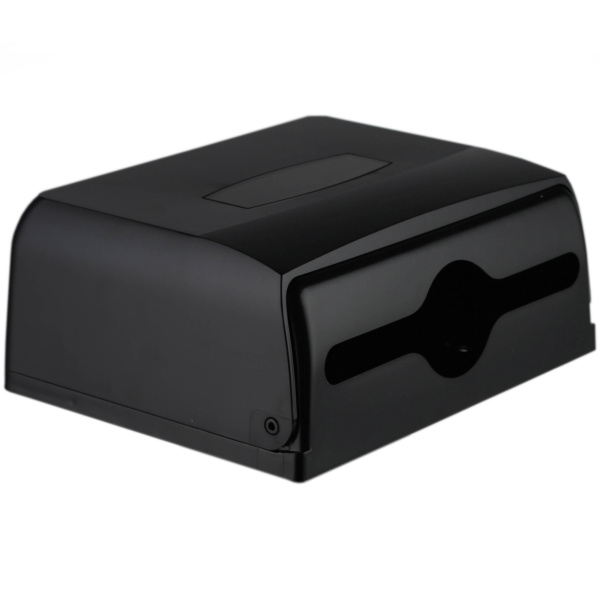 Диспенсер для листовых полотенец тип сложения полотенец-Z (вмещает 1 пачку) ЧЕРНЫЙ, 21246 фото  в интернет-магазине Санкомп