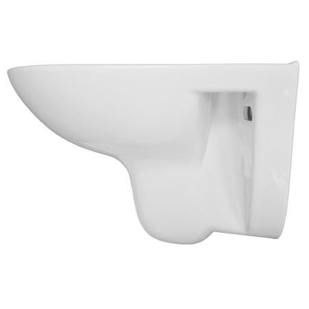 Унитаз подвесной БЕЗОБОДКОВЫЙ (530х355х360) С УЛЬТРАТОНКИМ СИДЕНЬЕМ МИКРОЛИФТ 22578  фото  в интернет-магазине Санкомп