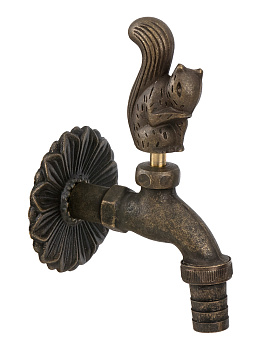 Кран поливочный Ду 15 бронза 20739 фото  в интернет-магазине Санкомп