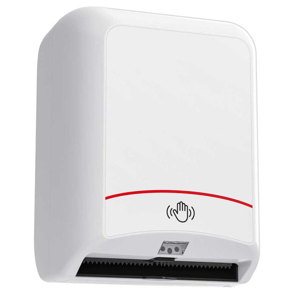 Диспенсер для рулонных полотенец сенсорный, пластиковый АВТОМАТИЧЕСКИЙ, 25393 фото  в интернет-магазине Санкомп