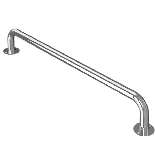 Отбойник напольный, прямой, напольный, нержавеющая сталь, D38 мм, Длина 1000 мм, 24264 фото  в интернет-магазине Санкомп