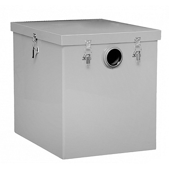 Жироуловитель 1,5 м3/ч, 100 литров, 770х520х420 мм фото в интернет-магазине Санкомп